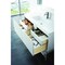 James Martin Vanities 47.3'' Single Vanity, Glossy White, Champagne Brass Base w/ Glossy White Composite Stone Top 805-V47.3-GW-CB-GW - alternate 11